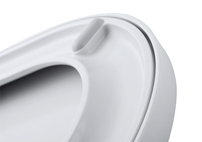 Smoothly toilet seat