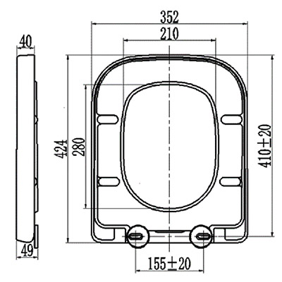 toilet seat cover