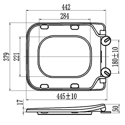 white toilet seat cover